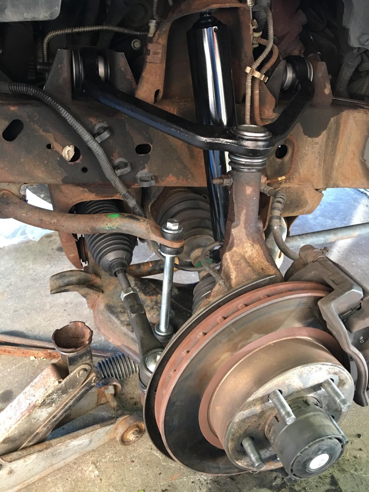 Detroit Axle - Front 12pc Suspension Kit for 08-12 Honda Accord | 2008 2009 2010 2011 2012, 4 Upper & Lower Control Arms 2 Lower Ball Joints 4 Tie Rods 2 Sway Bars Replacement customer photo 1