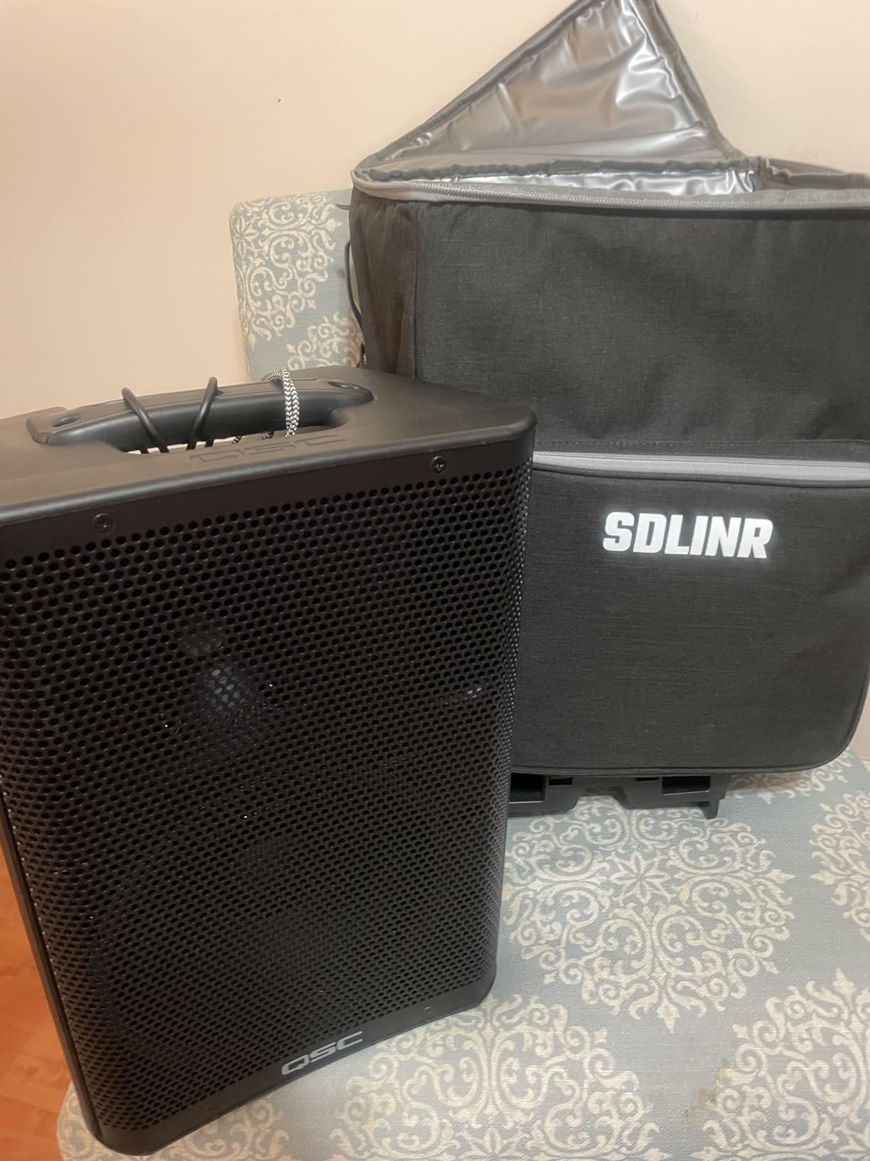 SDLINR Collapsible Cooler with Wheels, Rolling Cooler Bag for Beach Travel | Two-layer Large Capacity, Leakproof Food-grade EVA Liner, Insulated Soft Sided Rolling Coolers, Ice Chest with Wheels customer photo 2