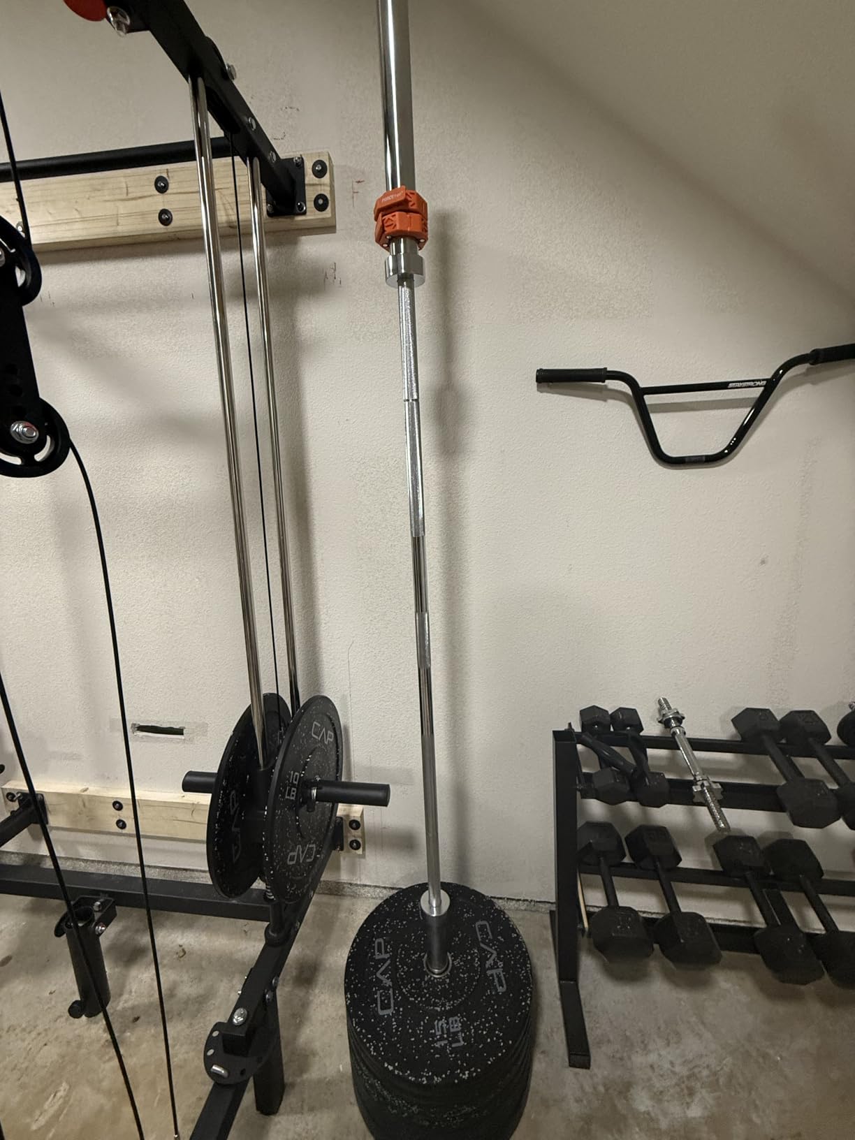 CAP Olympic Barbell - 5FT, 6FT, and 7FT Strength Training Weight Bars, Multiple Options customer photo 1