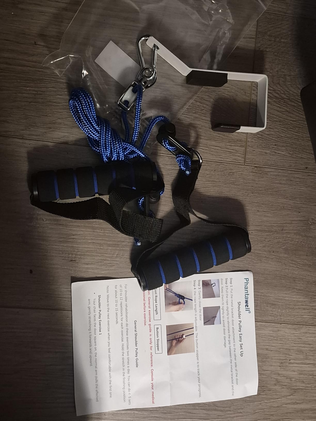 Shoulder Pulley for Physical Therapy, Pulleys for Shoulder Rehab Over Door, Shoulder Pulley Over The Door Physical Therapy, Door Pulleys For Physical Therapy, Arm Pulley, Over The Door Pulleys customer photo 2
