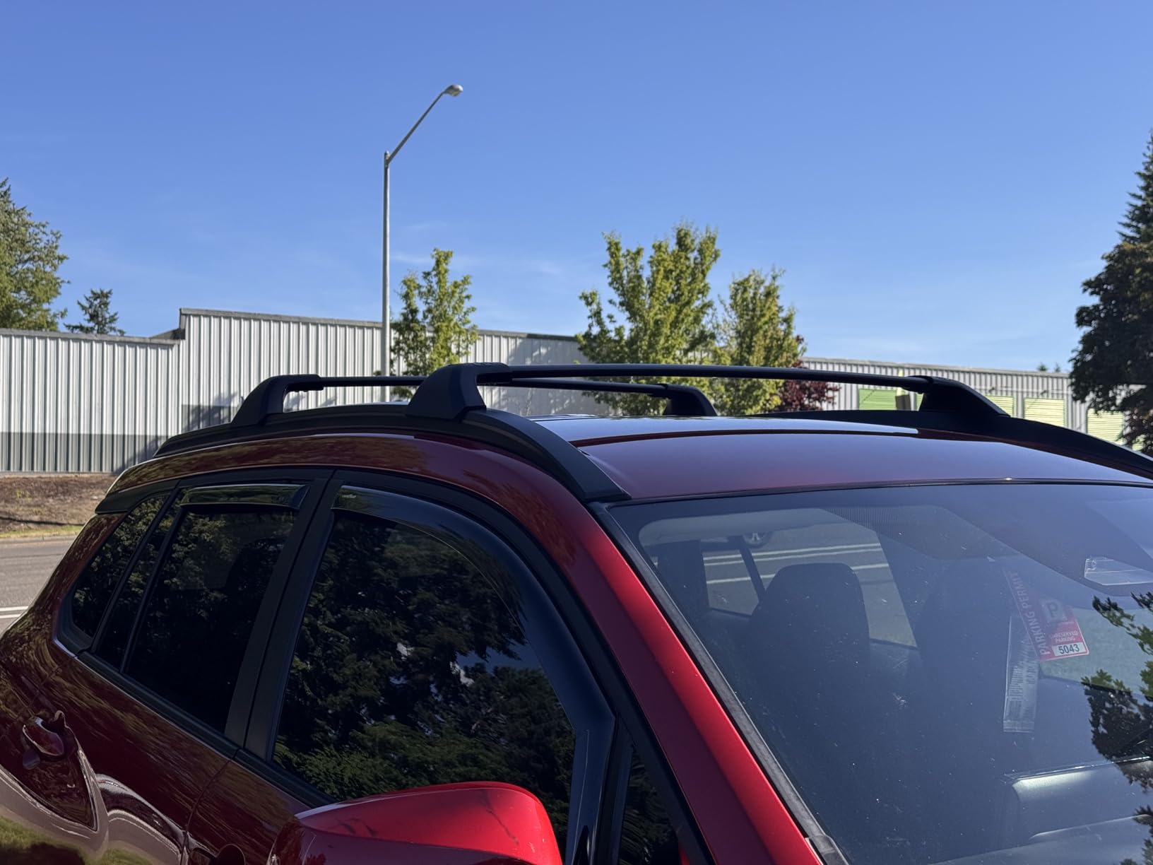 KINGGERI 260lbs Roof Rack Cross Bars for Toyota Highlander 2020-2026 | XLE Limited Platinum Hybrid 2020 2021 2022, Aluminum Roof Rails Crossbars Anti-Theft Metal Matte Powder Coated Non-Corrosion customer photo 1