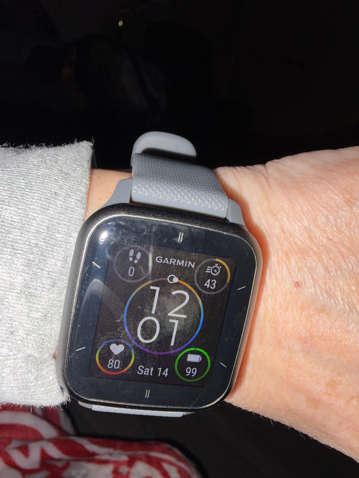 Garmin Venu Sq 2 GPS Smartwatch, Slate/Shadow Gray | AMOLED display, long battery life, All-Day health monitoring, activity & heart rate tracker customer photo 1