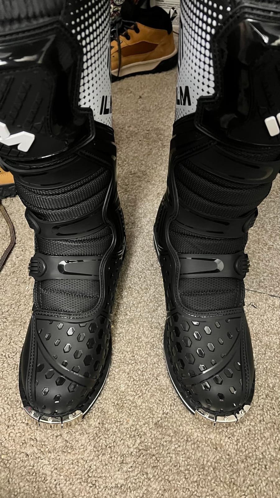 ILM Motorcycle Boots Waterproof ATV Motocross Dirt Bike for Men Model MX3 customer photo 2
