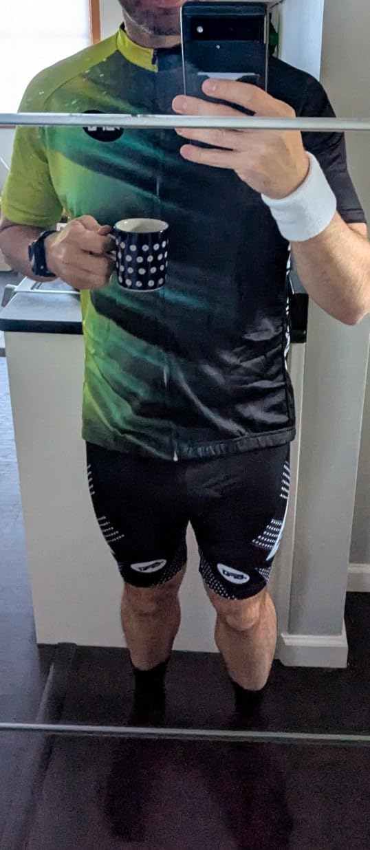 sponeed Cycling Jersey Short Sleeve Suits Men Bike Clothing Road Bicycle Shorts Padded Outfits customer photo 2