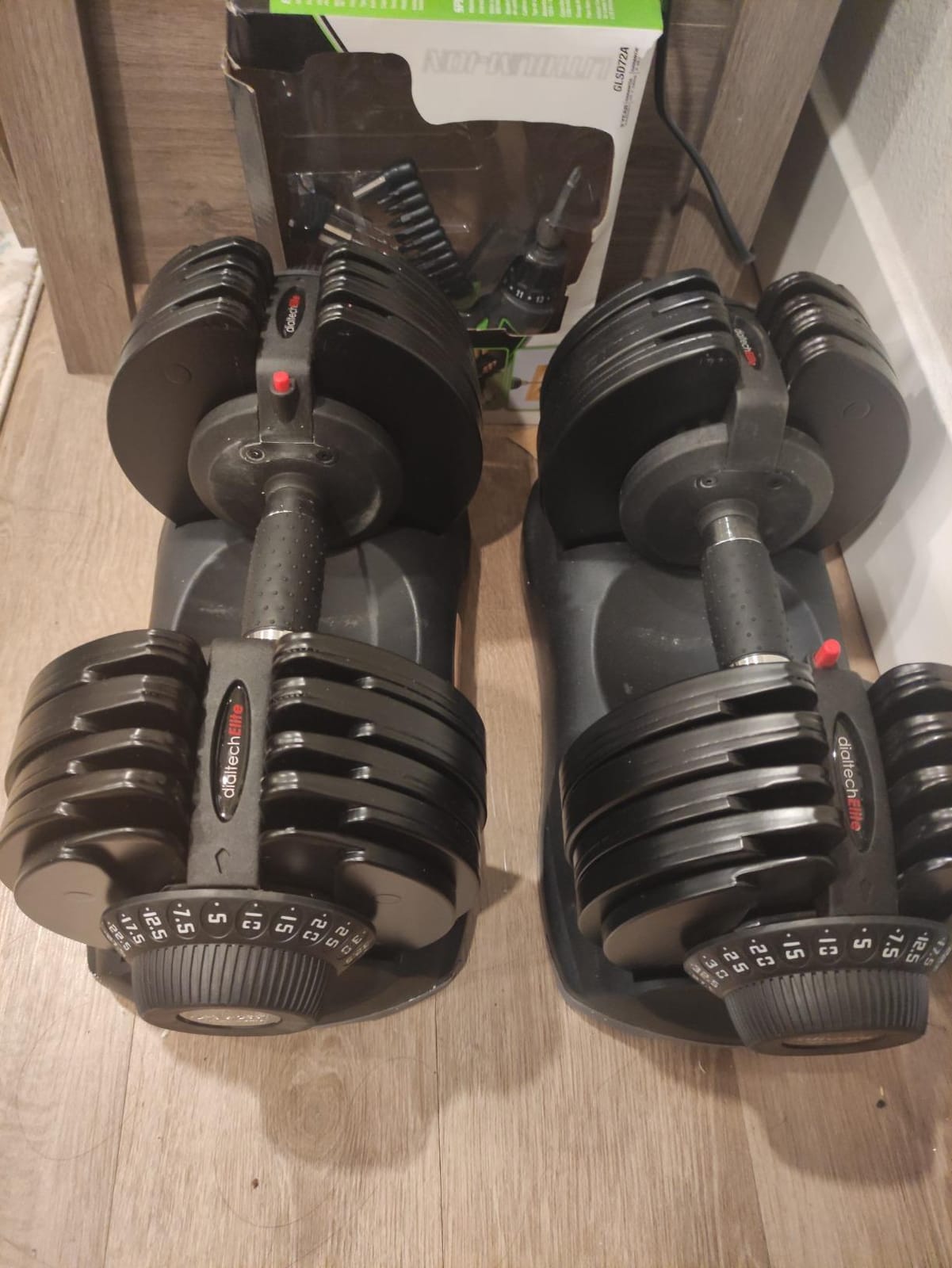 ATIVAFIT Adjustable Dumbbells Set, 5-88LB Quick Adjust Free Weights customer photo 2