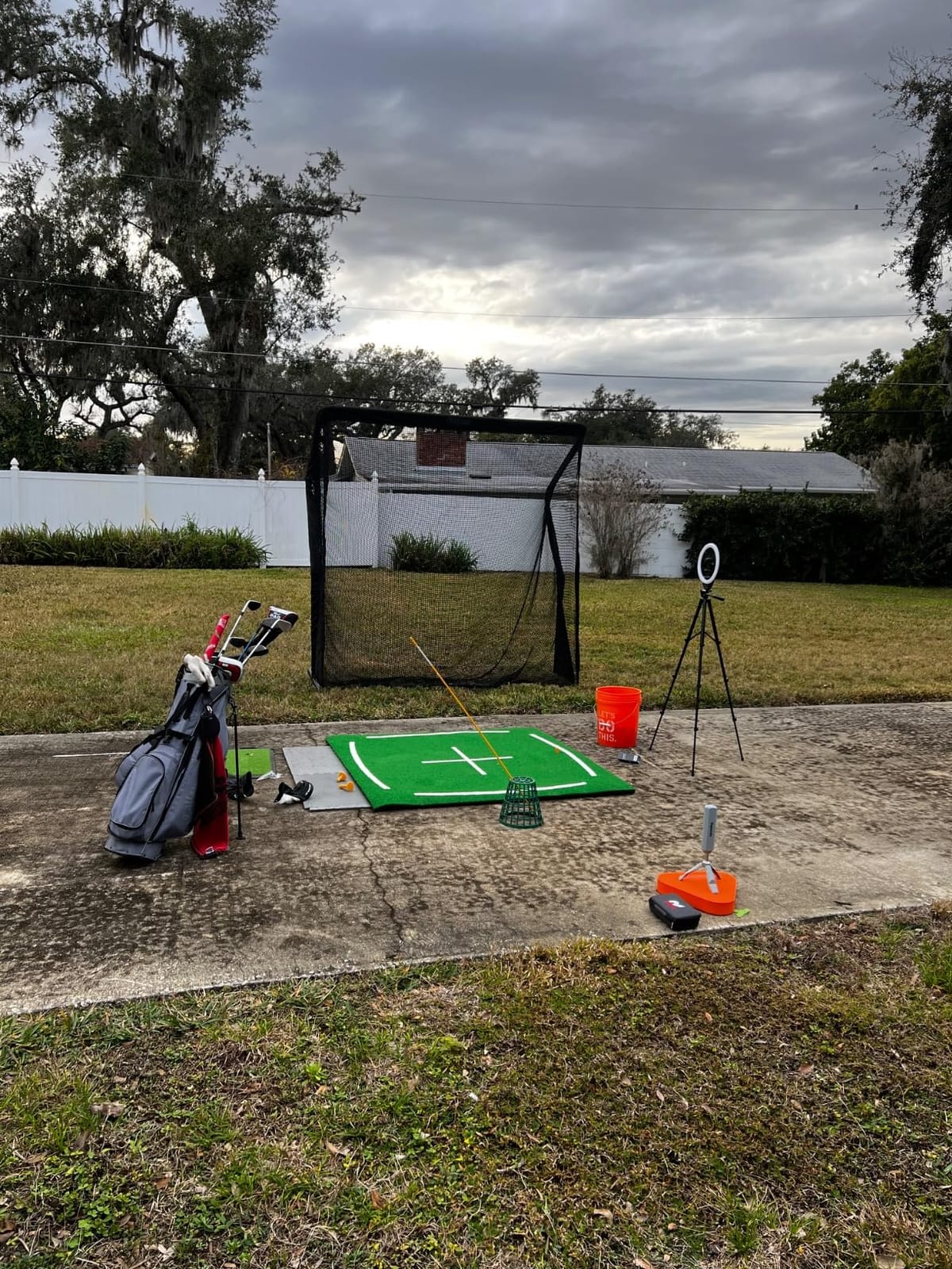 GoSports Elite Golf Practice Hitting Net with Steel Frame - Indoor and Outdoor Use - Portable Golf Net - Durable Netting - 7' or 10' Size customer photo 2