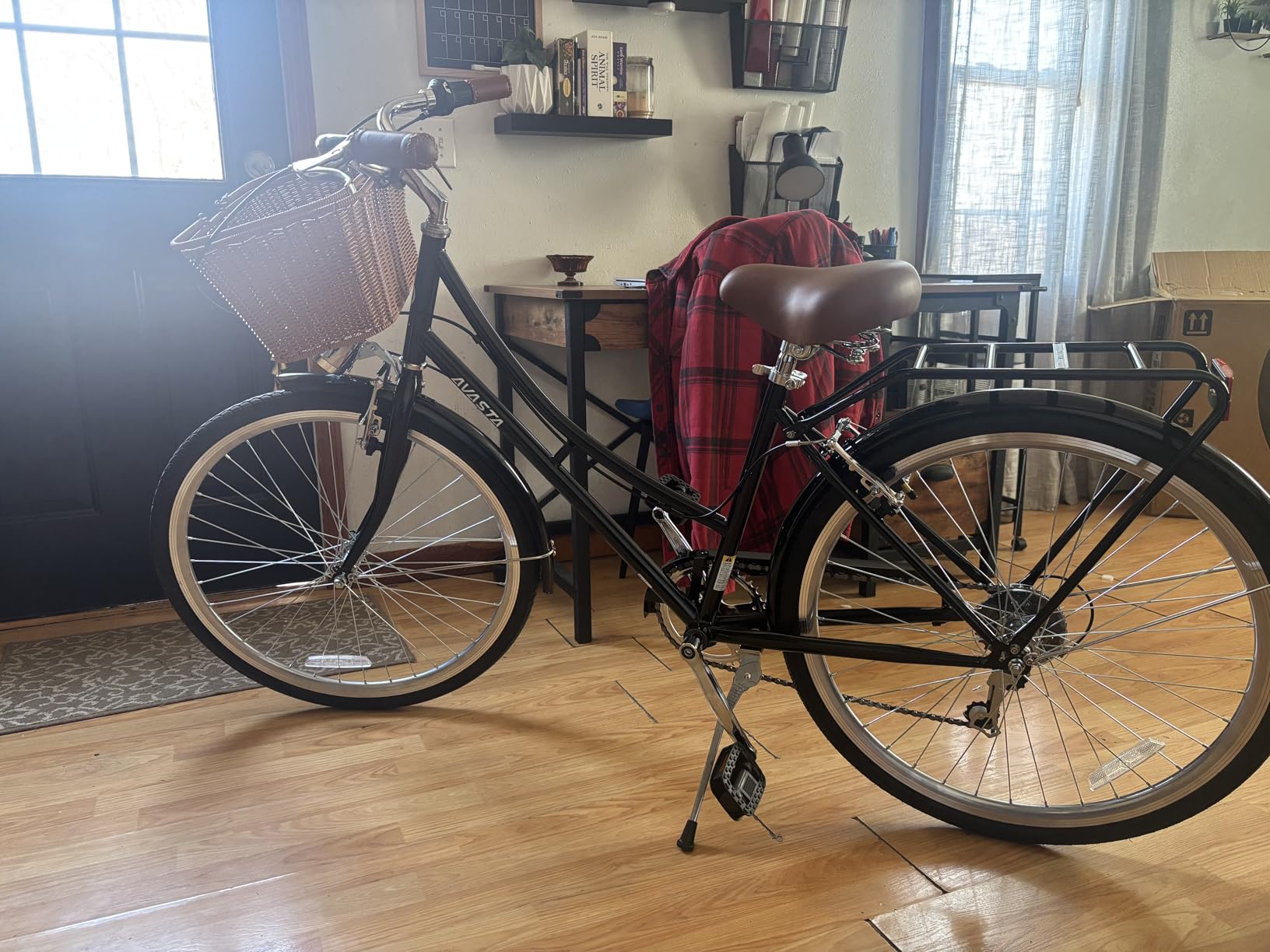AVASTA Vela 26 Inch High Tensile Steel Frame Women Female Hybrid Bike customer photo 1