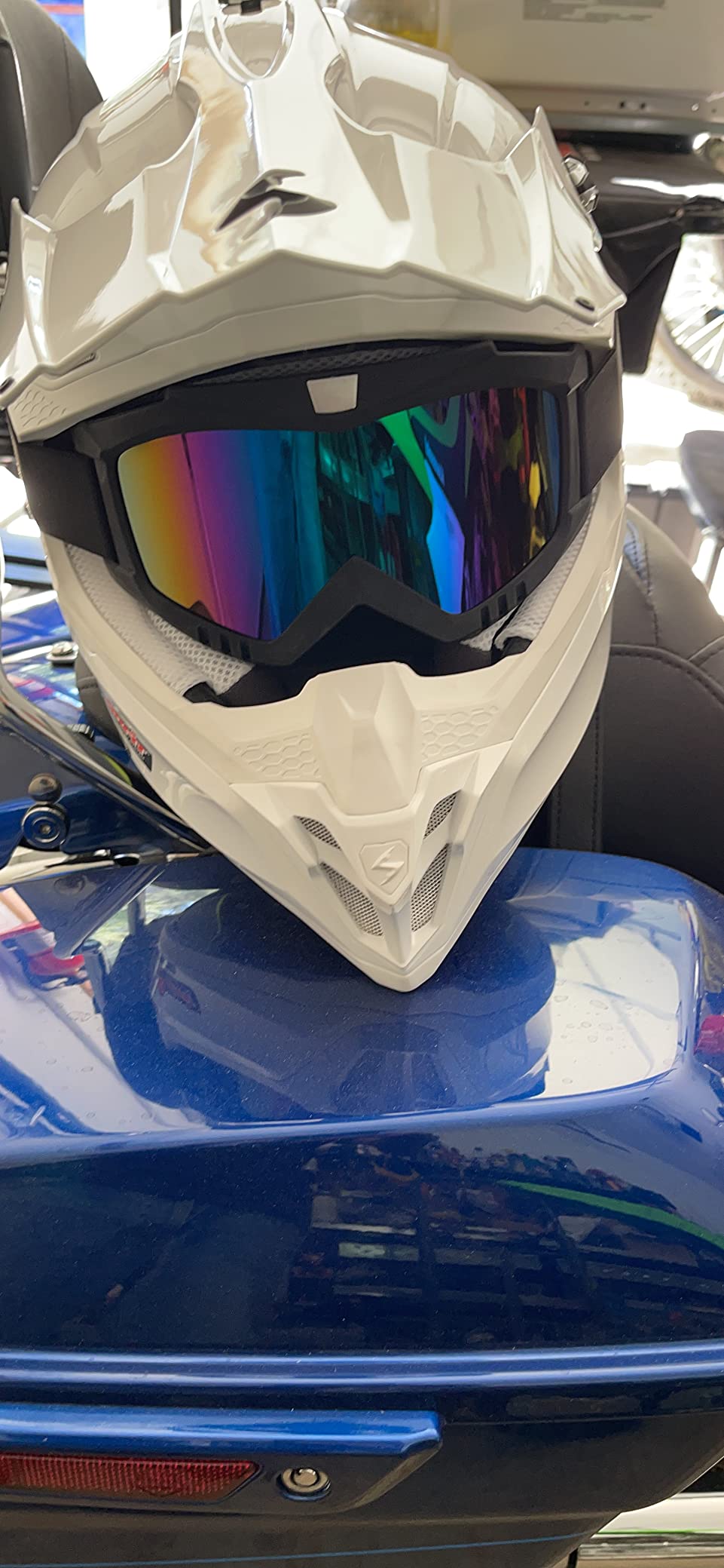 Dirt Bike Goggles 2 Pack - Motorcycle, ATV, Riding, Ski, Windproof Racing Glasses customer photo 1