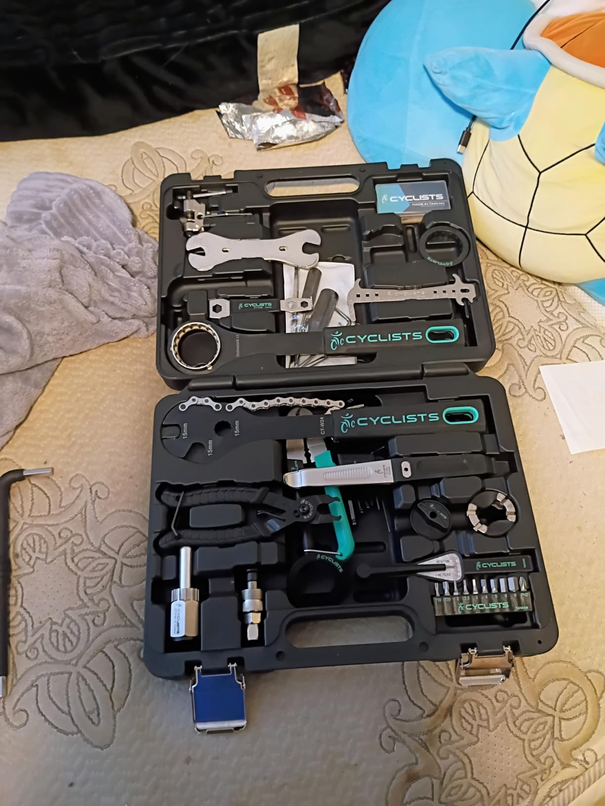 27 Piece Bike Tool Kit - Bike Tools Maintenance Repair Kit | Mountain/Road Bike Bicycle Repair Tool Kit With Storage Case customer photo 1