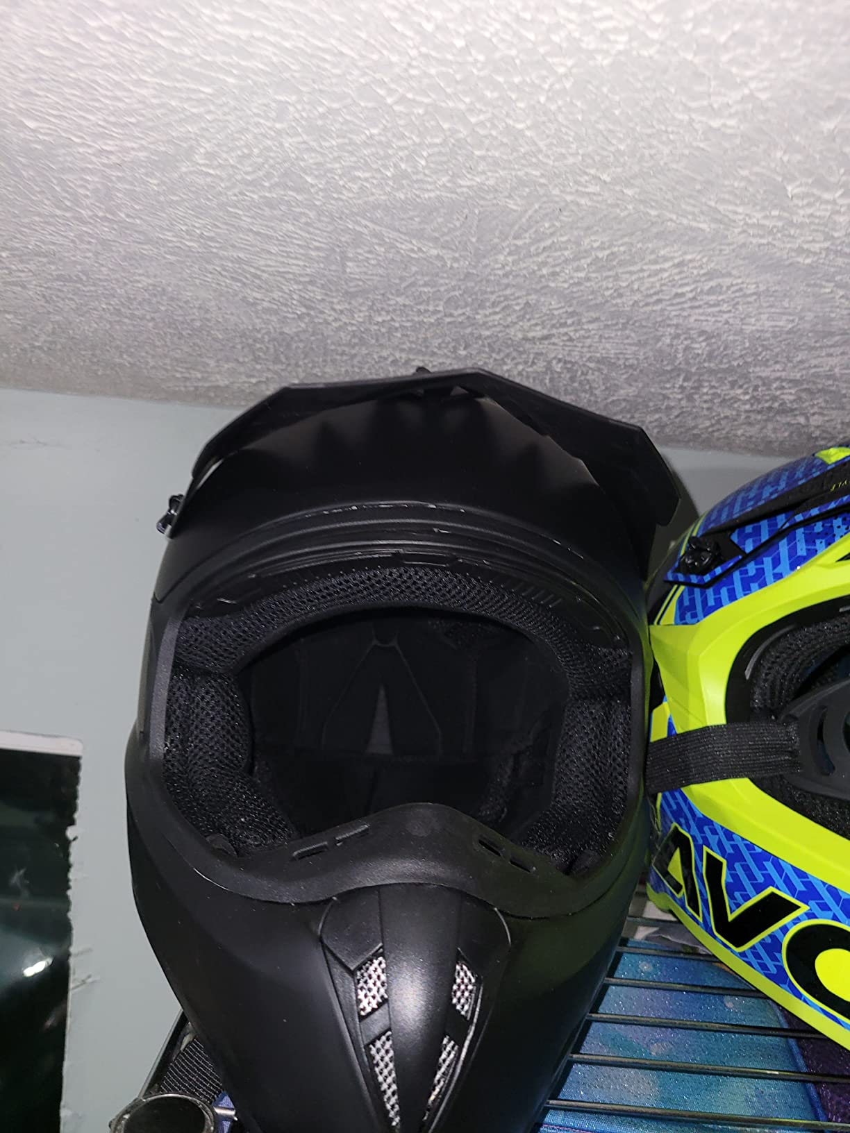 JAGASOL DOT Off Road Dirt Bike Motocross Helmet for Adults Men and Women, Dual Sport Full Face Motorcycle Helmet, ATV MX BMX Offroad Dirtbike Riding Helmet, DOT Approved customer photo 2