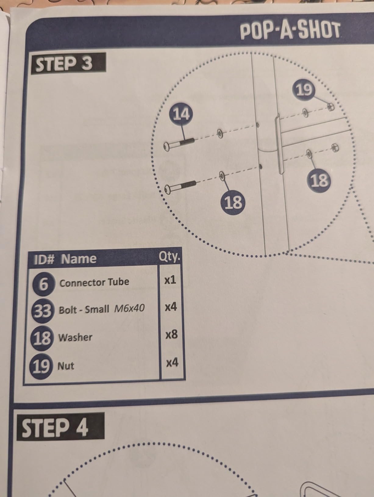 Pop-A-Shot Official Dual Shot Sport Arcade Basketball Game (Black and Blue) customer photo 2