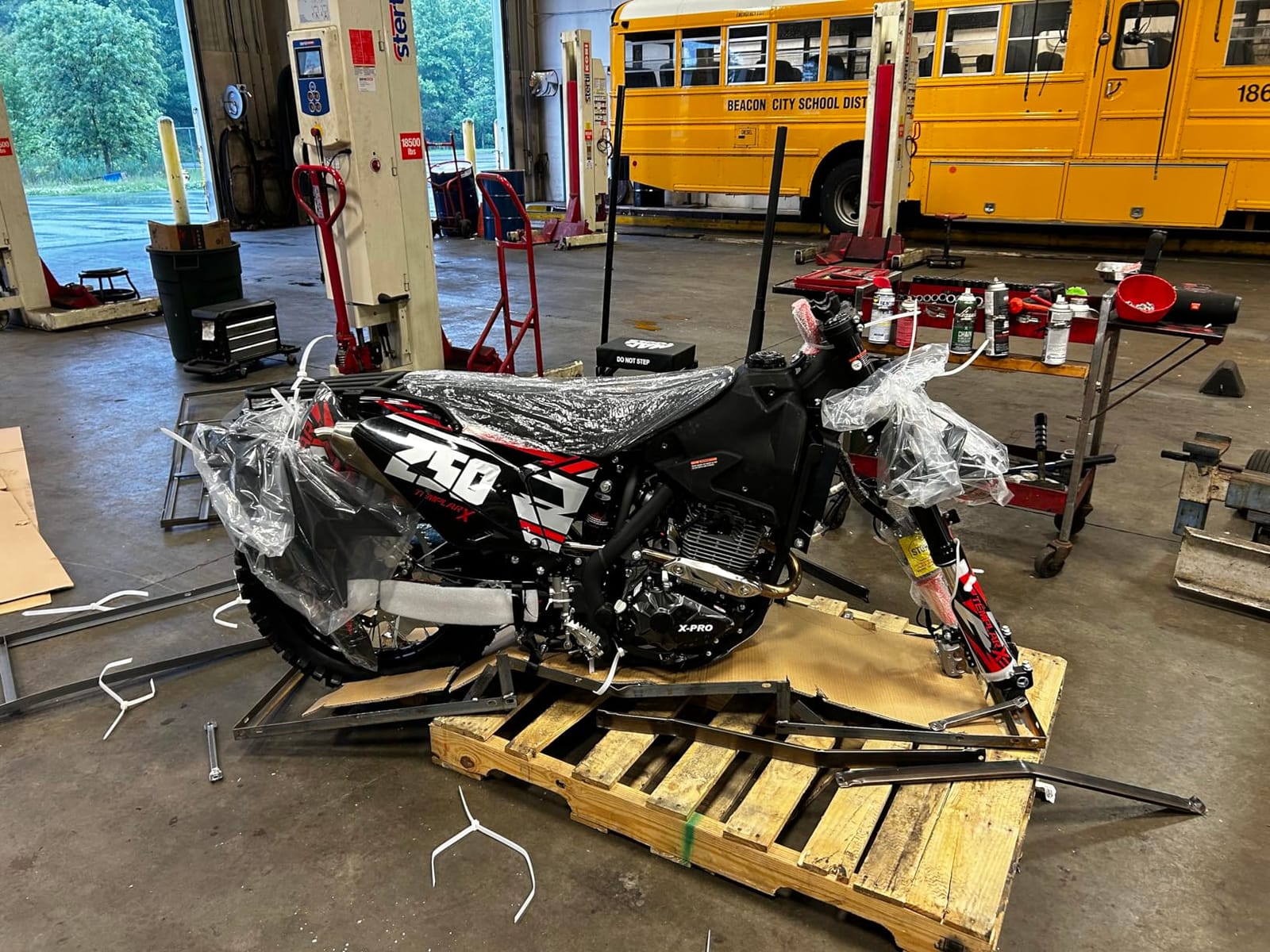 X-PRO Templar X 250cc 6 Speed Dirt Bike with Zongshen Engine Pit Bike Gas Dirt Bikes Adult Pitbike, Big 21