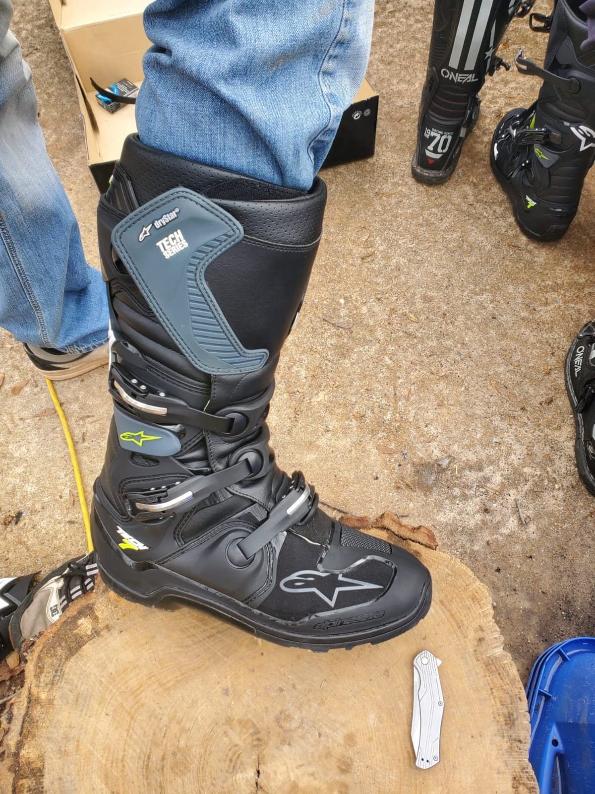 Alpinestars Men's Tech 7 Enduro Boots | Motorcycle Boots customer photo 2