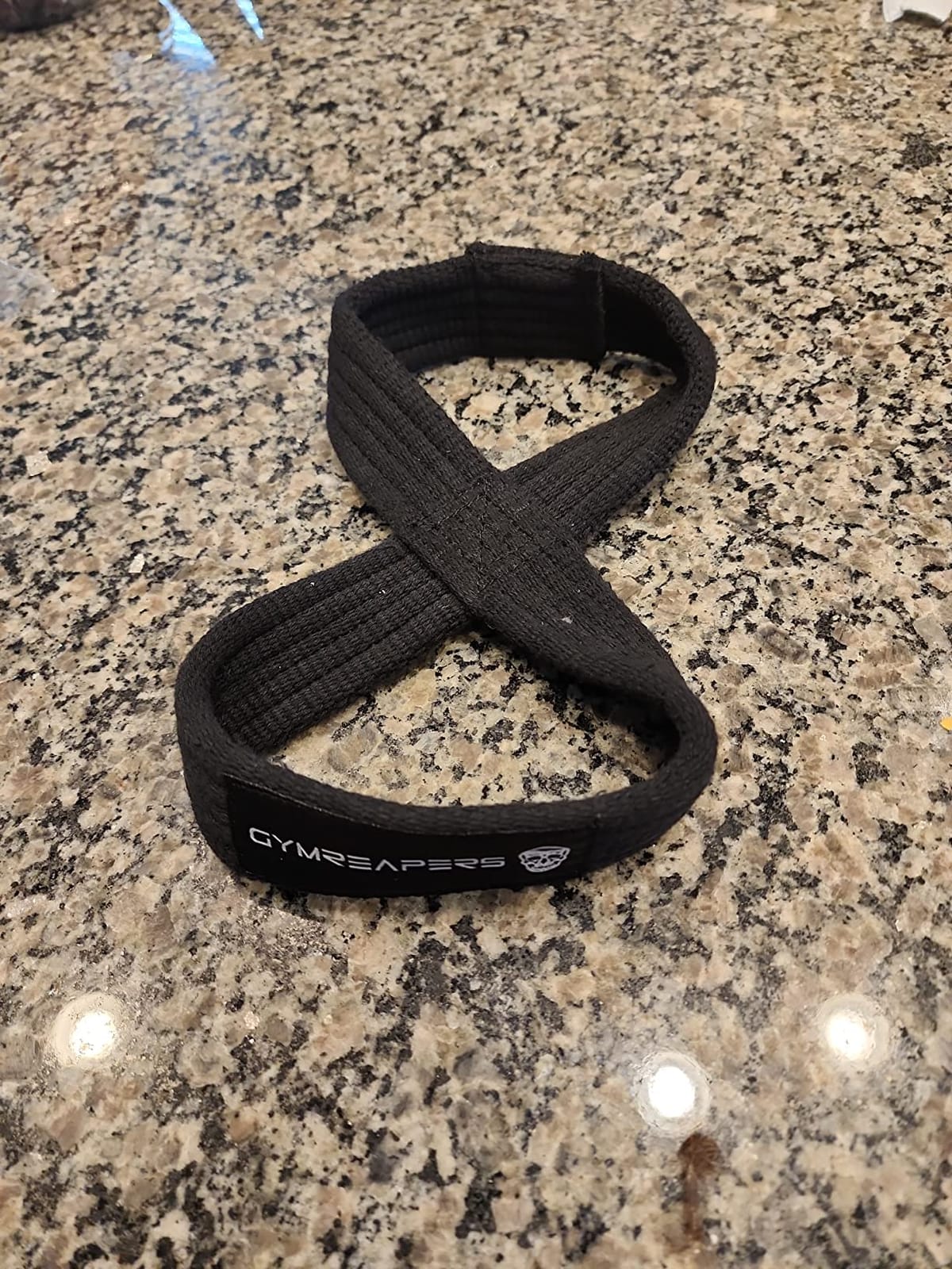 Gymreapers Figure 8 Lifting Straps For Deadlift, Powerlifting, Strongman, & Cross Training Strong Weightlifting Wrist Straps For Men, Women customer photo 1