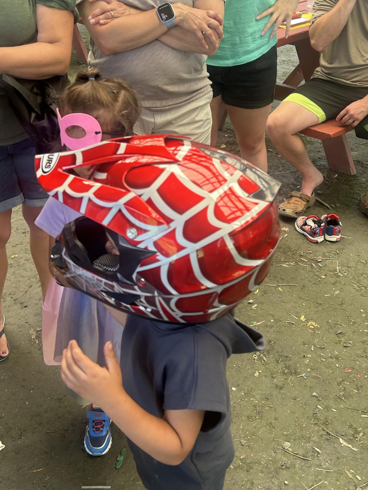 OUMURS Youth Dirt Bike Helmet DOT Approved, Kids Full Face Motocross Helmet customer photo 1