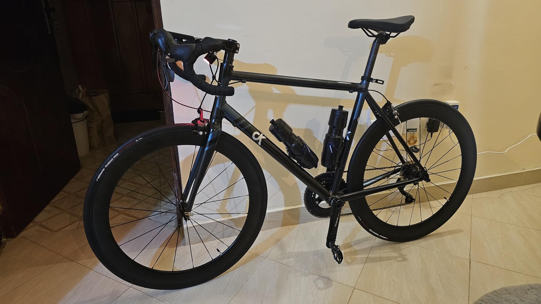 Superteam 38/50/60/88mm Carbon Wheelset 700c Clincher 23mm Wheel UD Matte Finish (60mm/23mm) customer photo 1