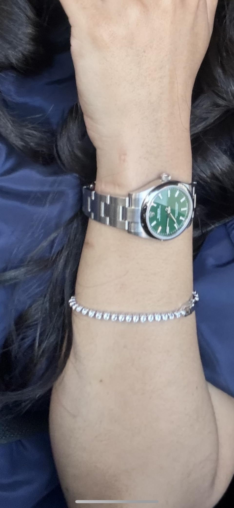 Swarovski Emily Tennis Bracelet Jewelry Collection customer photo 1