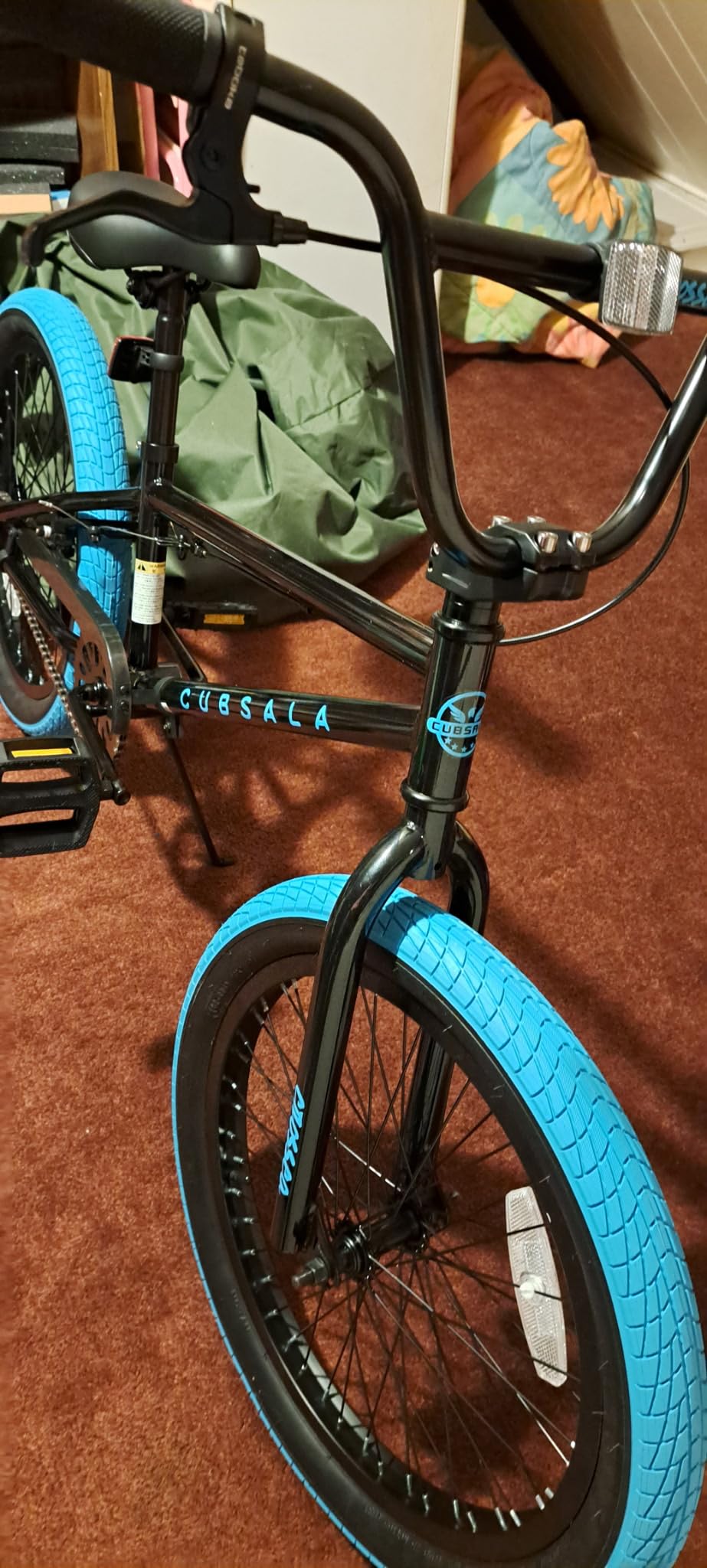 cubsala Crossea 18 20 Inch Kids Freestyle BMX Bike for 5-13 Years Old | High Tensile Steel Frame, Optional Pegs Rod Rotator, Single/Dual U-brakes, Suitable for Beginner Level Rider customer photo 1