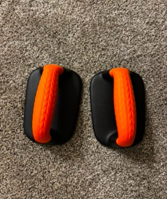 SELEWARE Push Up Bars Pushup Stands Push Up Handles w/Soft Rubber Handles | Plastic Push Up Grips w/Comfort Grip & Non-Slip Base For Gym Floor Workouts Calisthenics Strength Training Pushups, 500 lbs customer photo 2