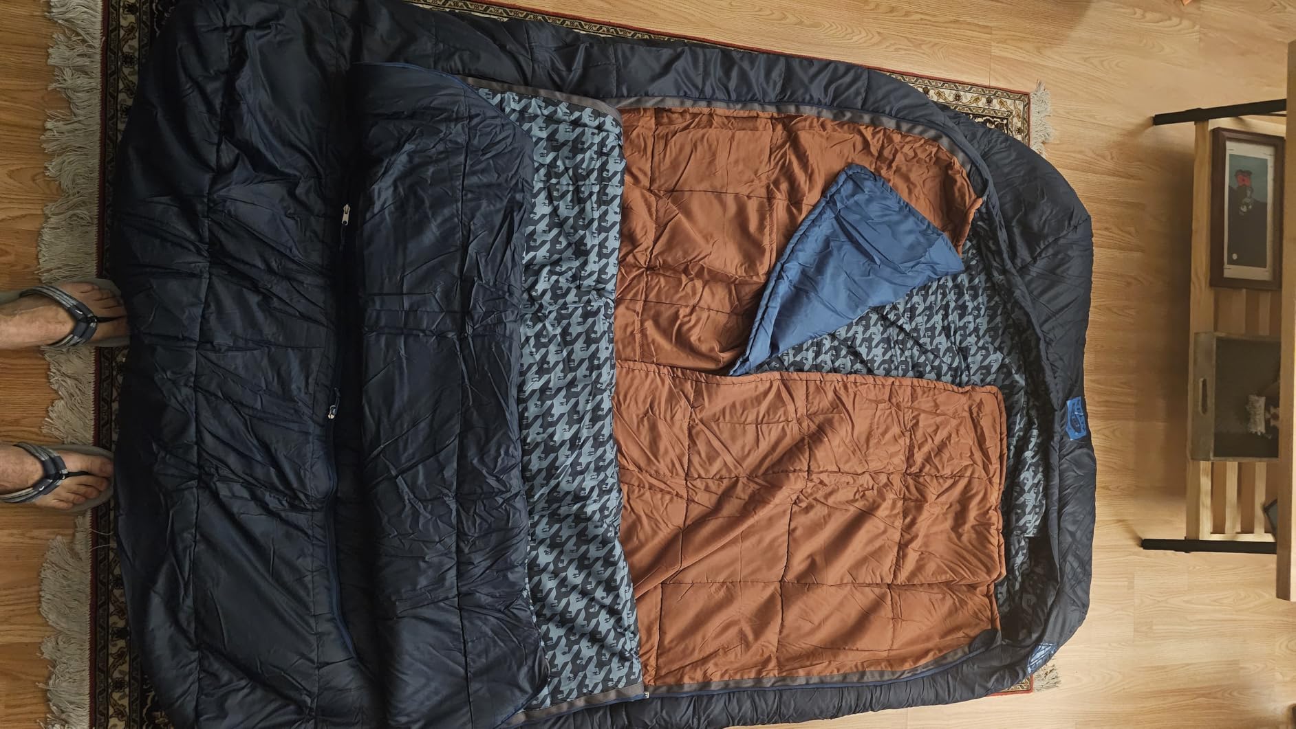 Kelty Tru.Comfort Doublewide 20 Degree Sleeping Bag – Two Person Synthetic Camping Sleeping Bag for Couples & Family Camping customer photo 2