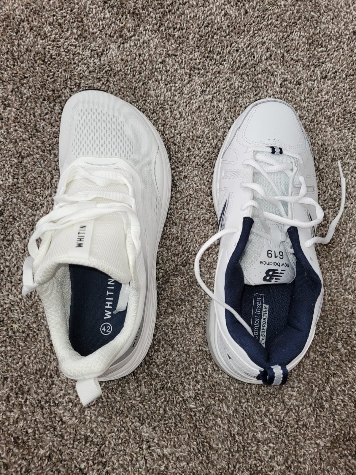 WHITIN Men's Wide Toe Box Zero Drop Road Running Shoes S81 customer photo 1