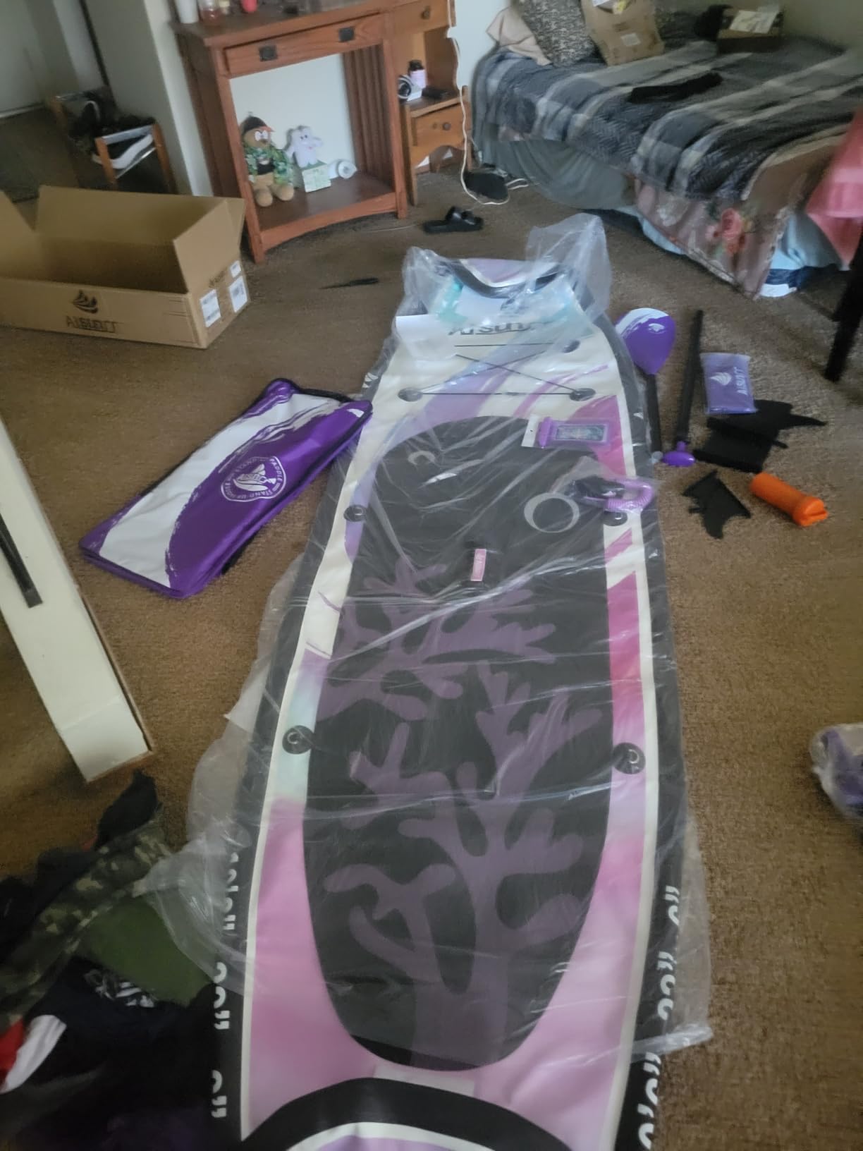 Inflatable Stand Up Paddle Board with SUP Board Accessories customer photo 1