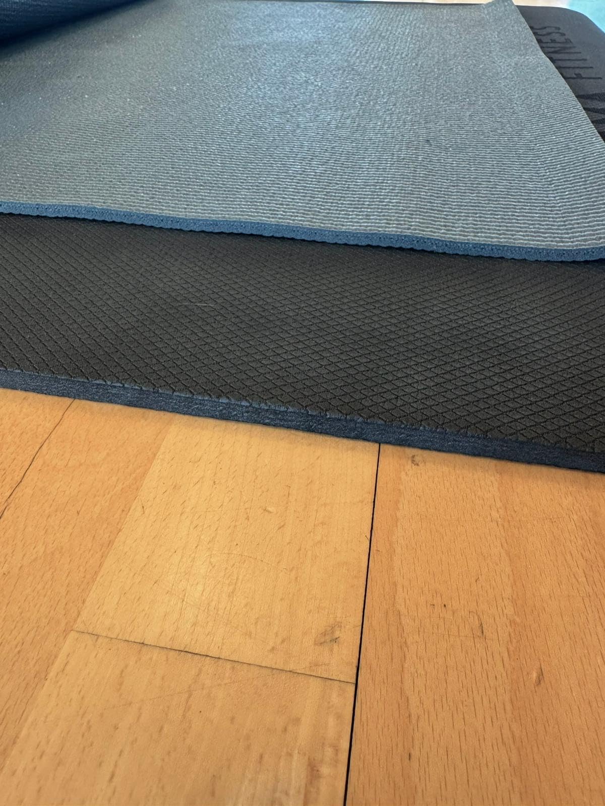 Large Workout Mat - 10mm Extra Thick Exercise Mat & Wide Yoga Mat, 72