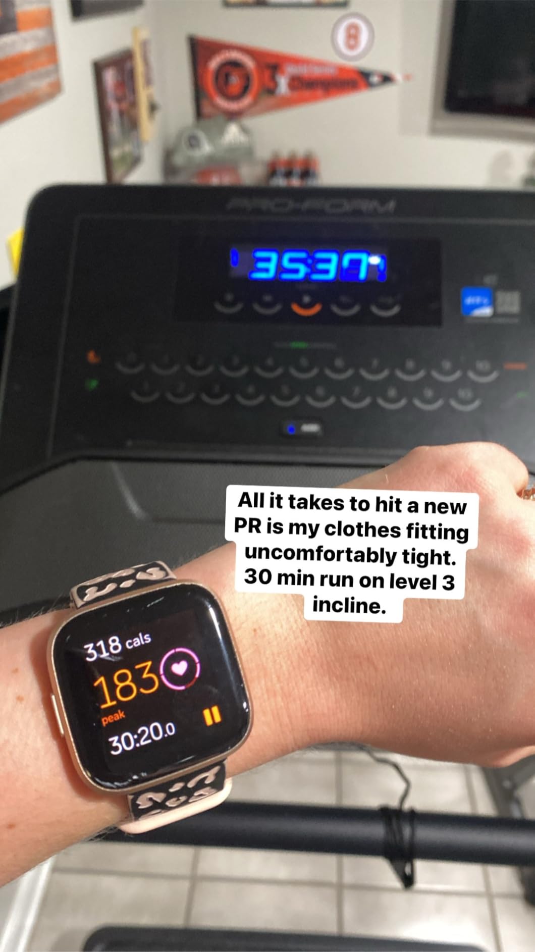 ProForm Carbon Series Treadmills | Foldable Treadmill for Running and Cardio Workouts with Shock Absorbing Cushioning to Reduce Joint Impact customer photo 1