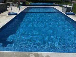 GoSports Splash Net Elite Pool Volleyball Game with Water Weighted Bases - Adjustable Net for Inground Pools customer photo 2