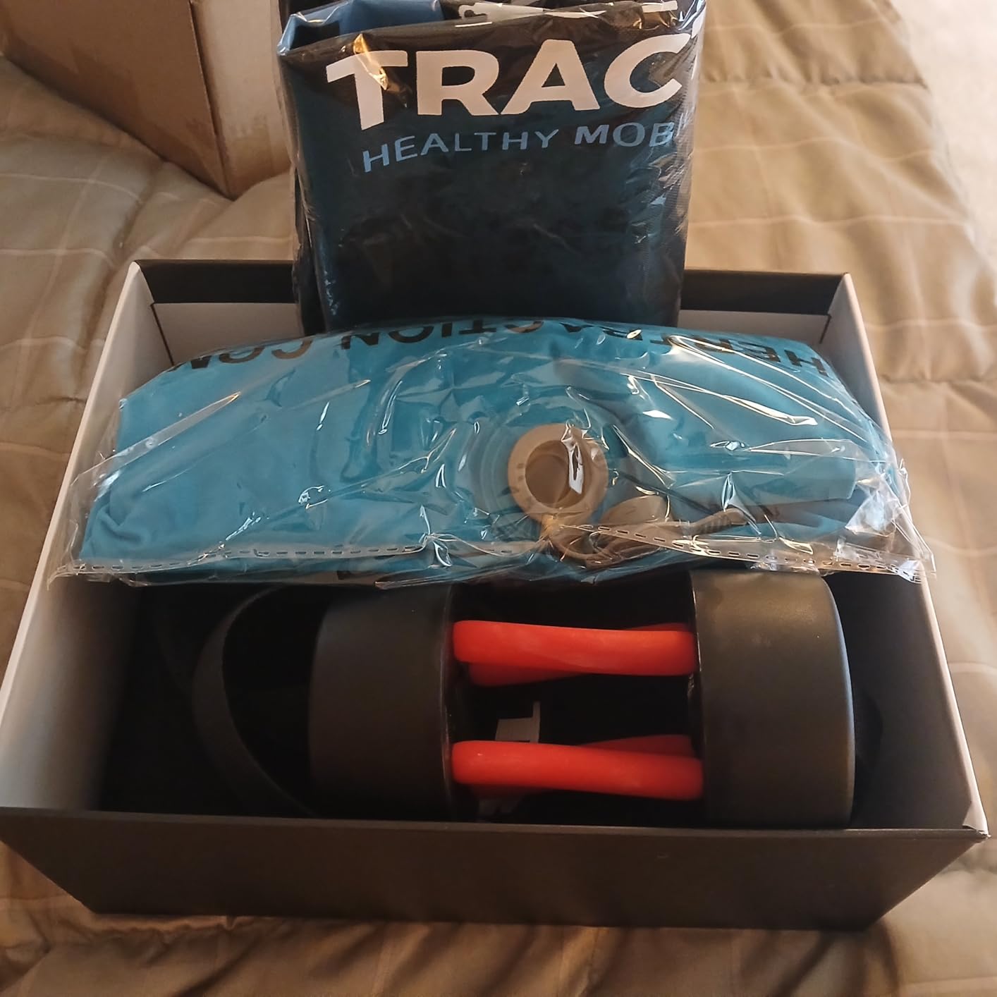 Fisher Traction Patented Lumbar Traction Device (Under 230 lbs) | Lower Back Stretcher for Spinal Decompression - Lightweight & Portable for Convenient At-Home Use customer photo 1
