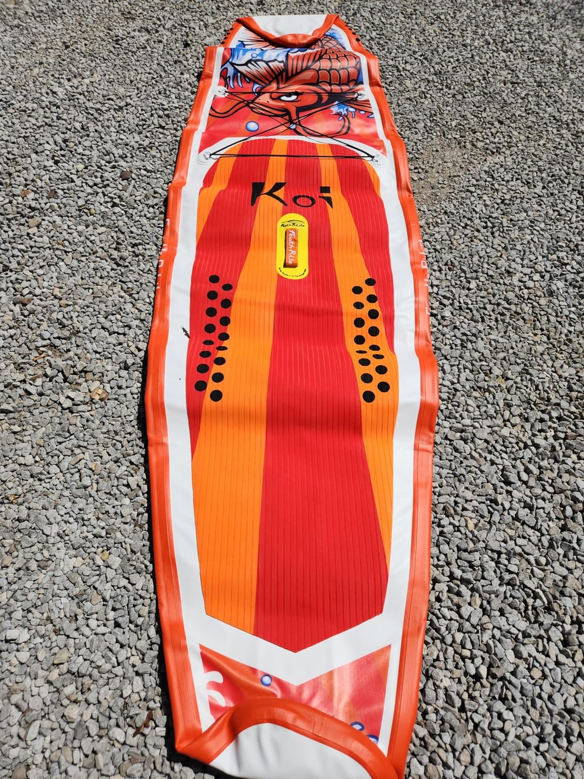 FEATH-R-LITE Inflatable Stand Up Paddle Board with Beginner SUP Accessories | 10'6''/11' Ultra-Light SUP, Anti-Slip EVA Deck, Versatile Yoga Inflatable Paddle Boards for Adults & Youth of All Skill Levels customer photo 2