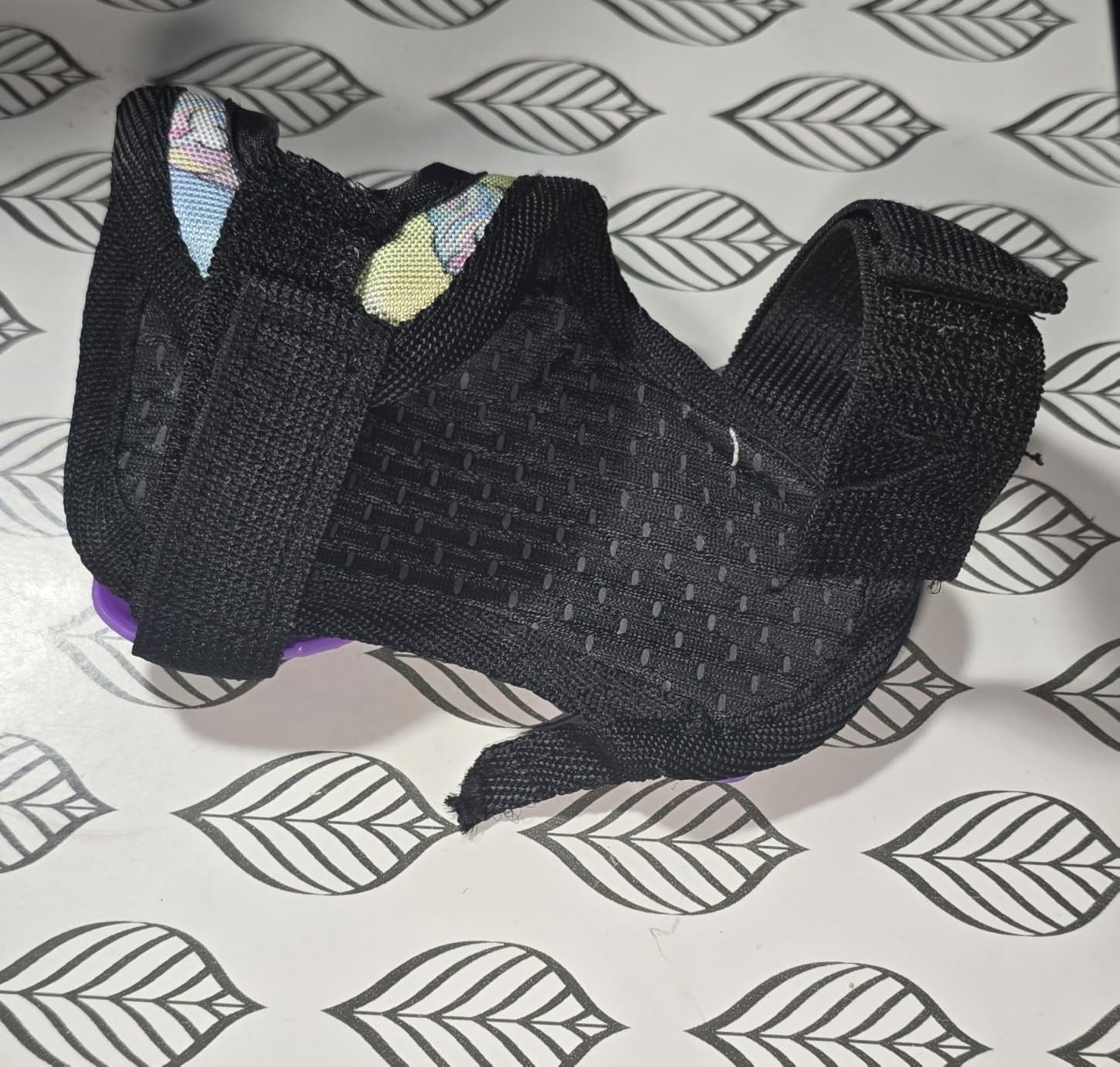 FIODAY Knee Pads for Kids, Adjustable Protective Gear Set for Girls 3-8 | Toddler Knee Pads and Elbow Pads Wrist Guard with Cute Pattern for Roller Skates Cycling Bike Skateboard Scooter customer photo 1
