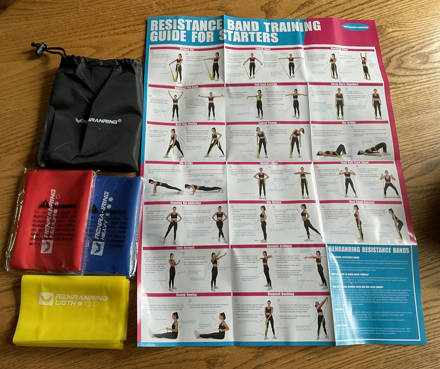Resistance Bands Set, Exercise Bands for Physical Therapy, Pilates, Yoga | Latex-Free elastic stretch bands for women men, workout bands for rehab, gym workouts, stretching, and home exercise customer photo 2