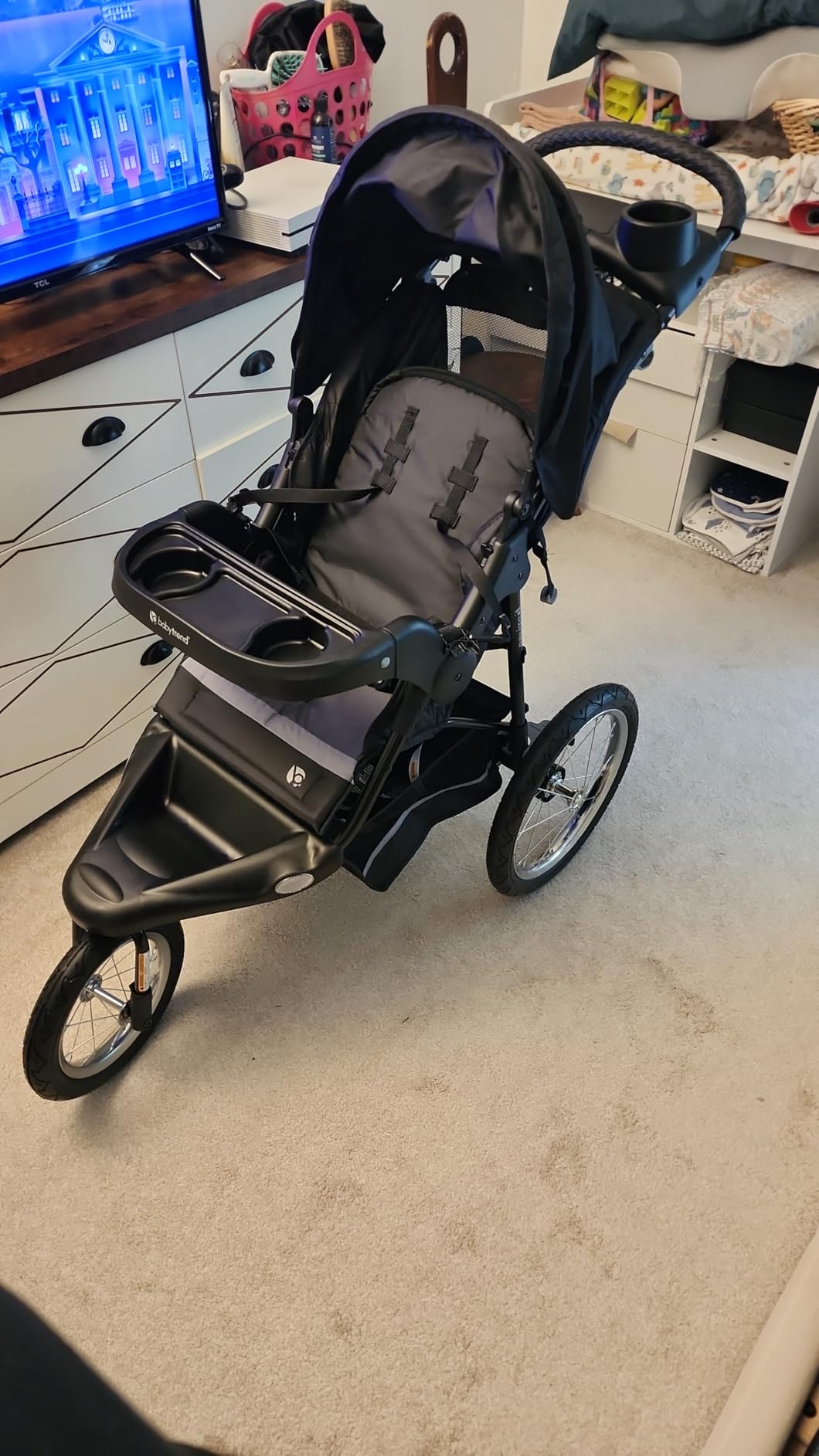 Baby Trend Expedition Jogger, Dash Grey customer photo 1