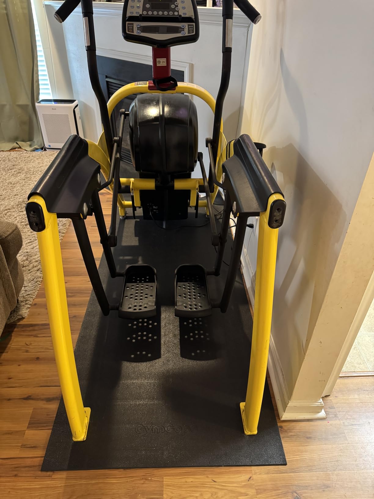 GymCope Treadmill Mat for Hardwood Floor Carpet 7'x3'/6'x3'/6'x2.5'/4'x2' customer photo 1