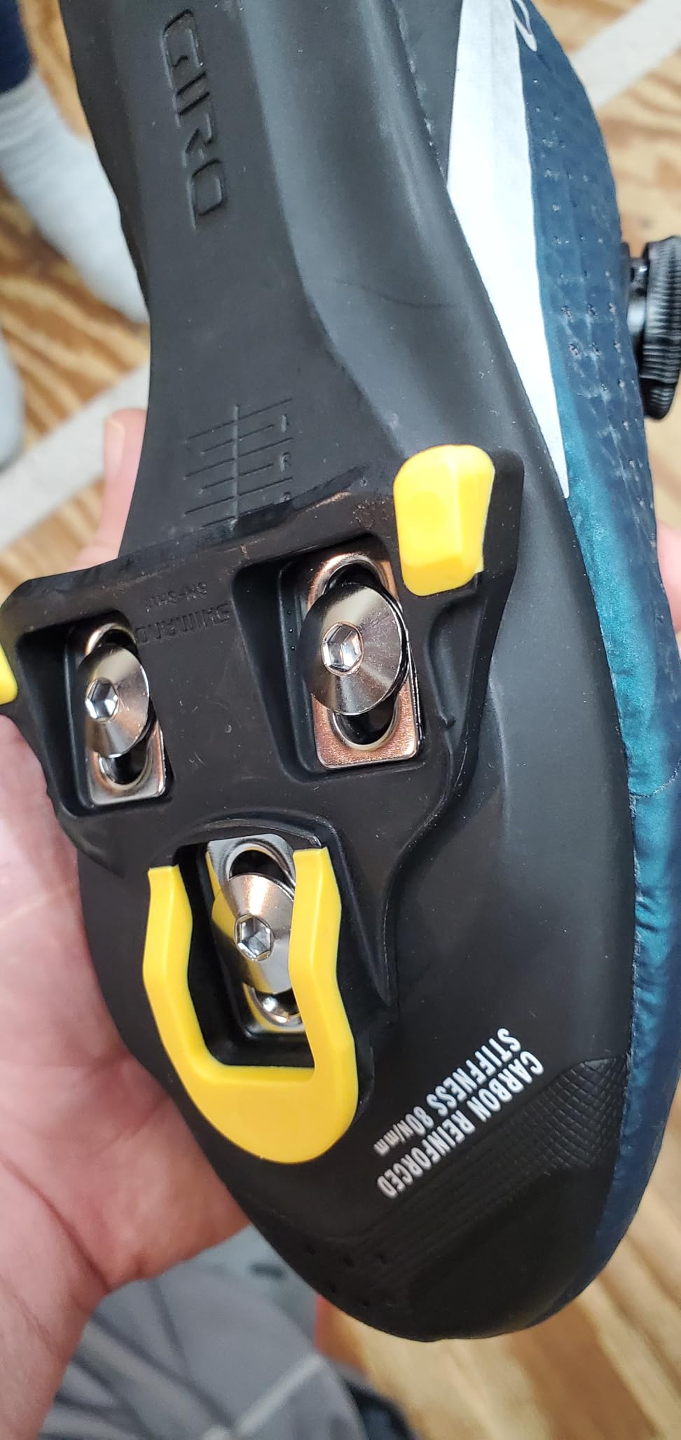 SHIMANO SPD-SL Cleat Set 6-Degree Float Type SM-SH11 customer photo 2