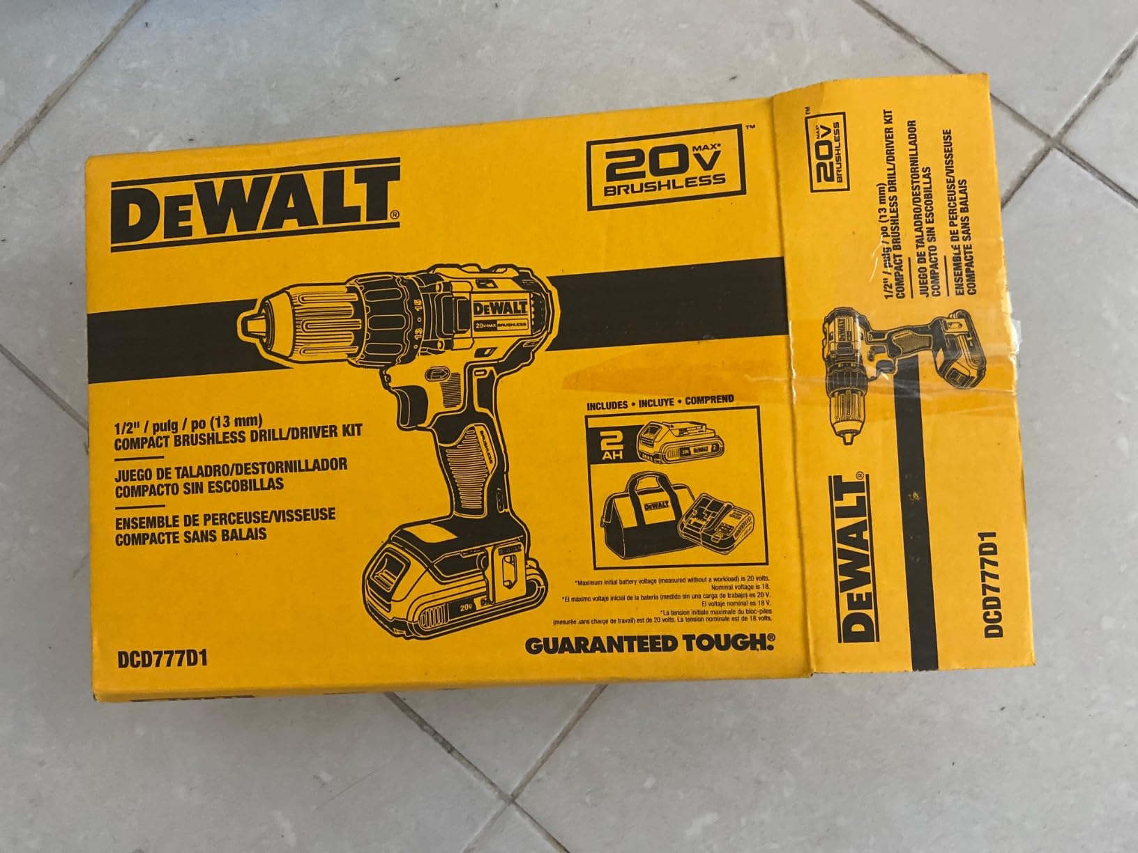 DEWALT DCD777D1 Drill customer photo 2