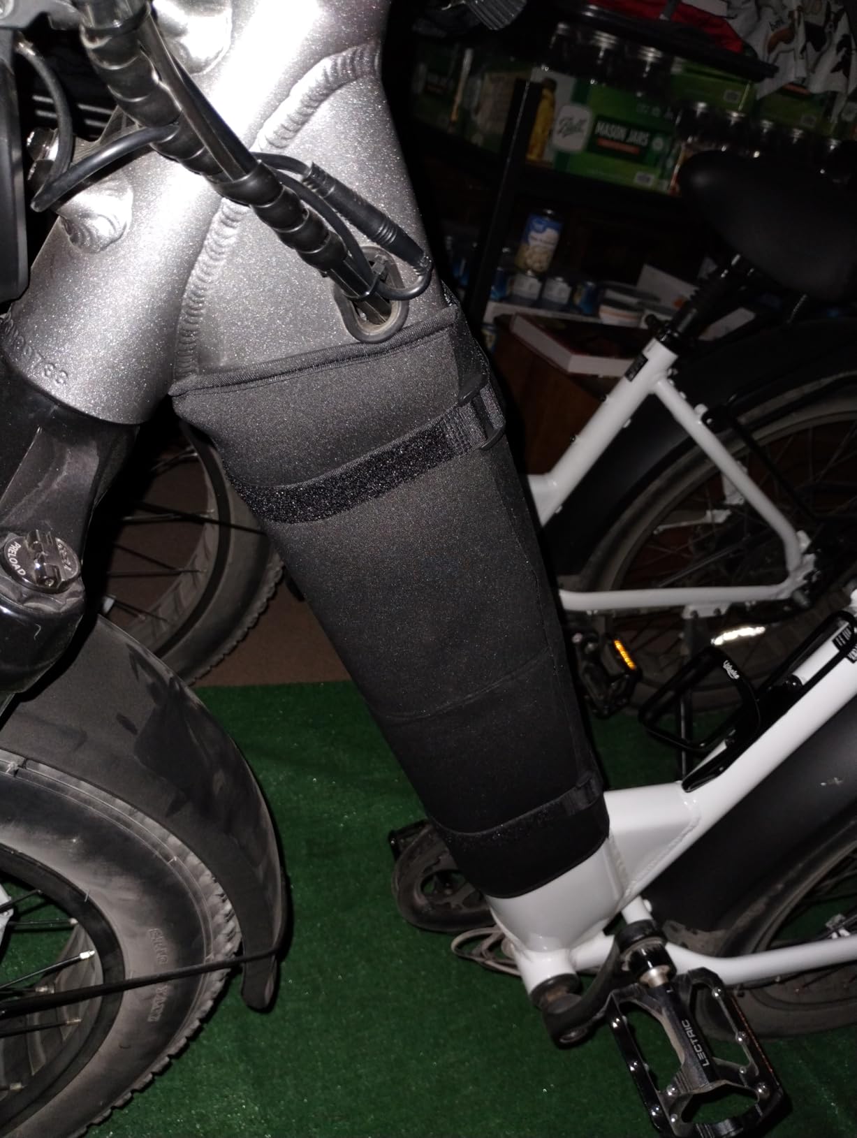 2P-Standard / 1P-Large Size EBike Battery Cover Waterproof, Bicycle Frame Battery Protector Cover customer photo 2