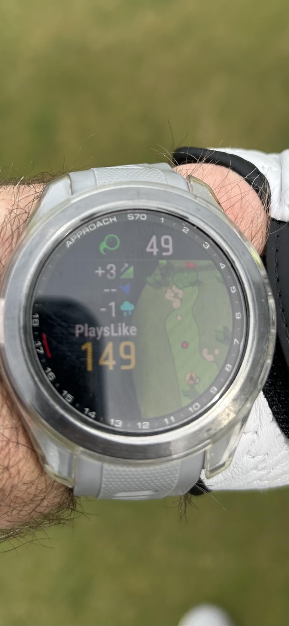 Garmin Approach S70 (Black, 47mm) Golf GPS Smartwatch PlayBetter Bundle customer photo 1