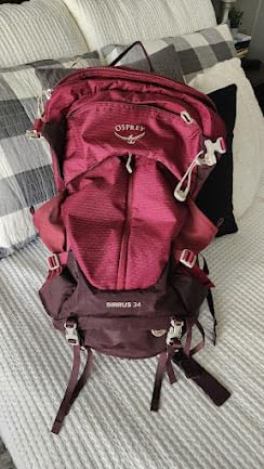 Osprey Sirrus 34L Women's Hiking Backpack, Elderberry Purple/Chiru Tan customer photo 1