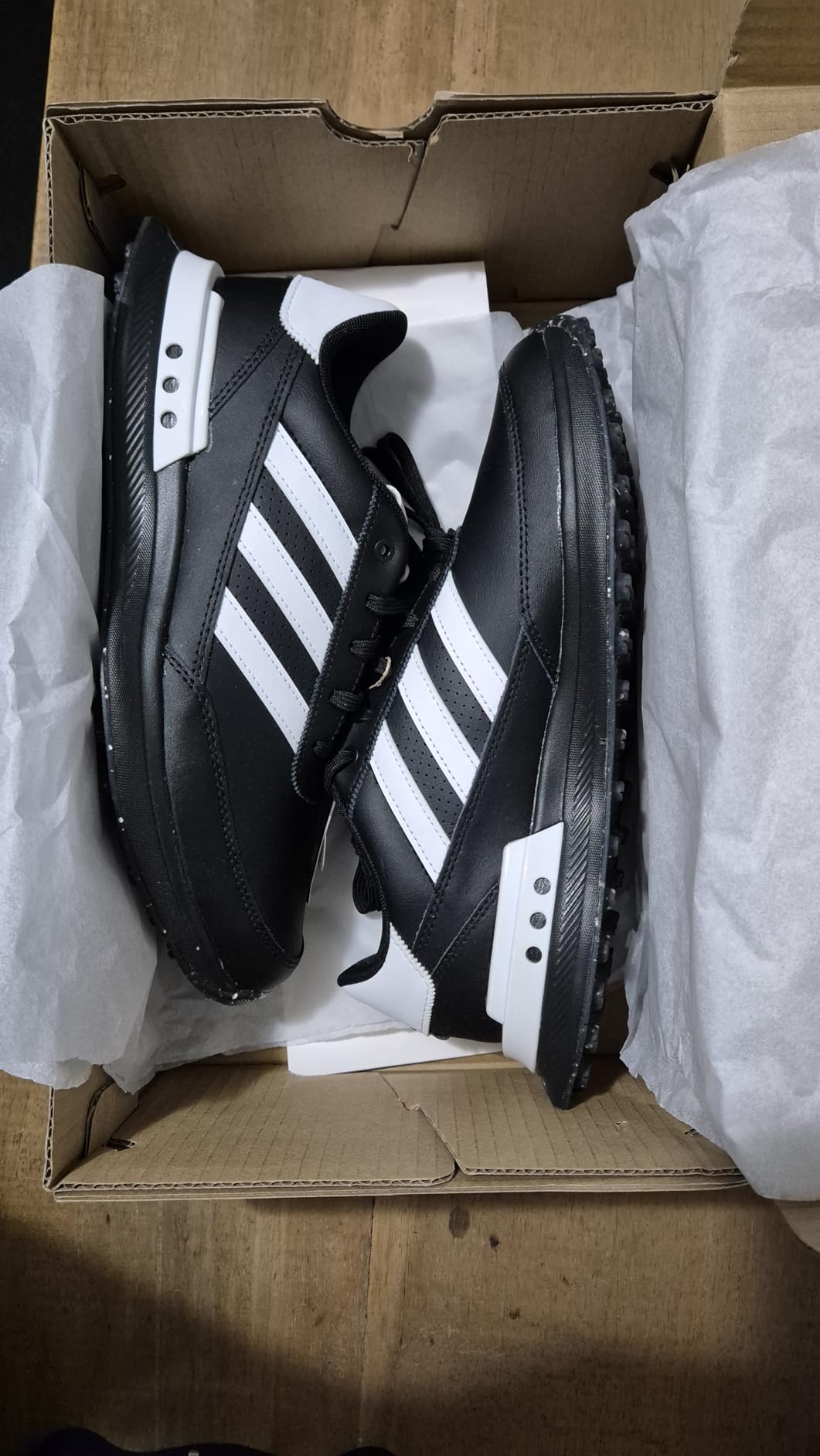 adidas Men's S2G '24 Spikeless Leather Golf Shoes customer photo 2