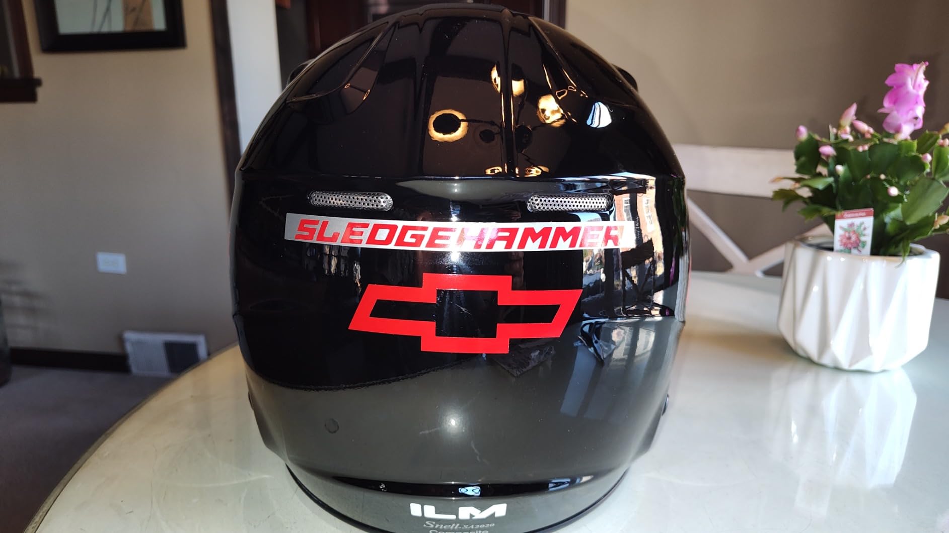 ILM Snell SA2025 Full Face Auto Racing Helmet Model 890 - Lightweight Fiberglass for Adult Men and Women customer photo 1