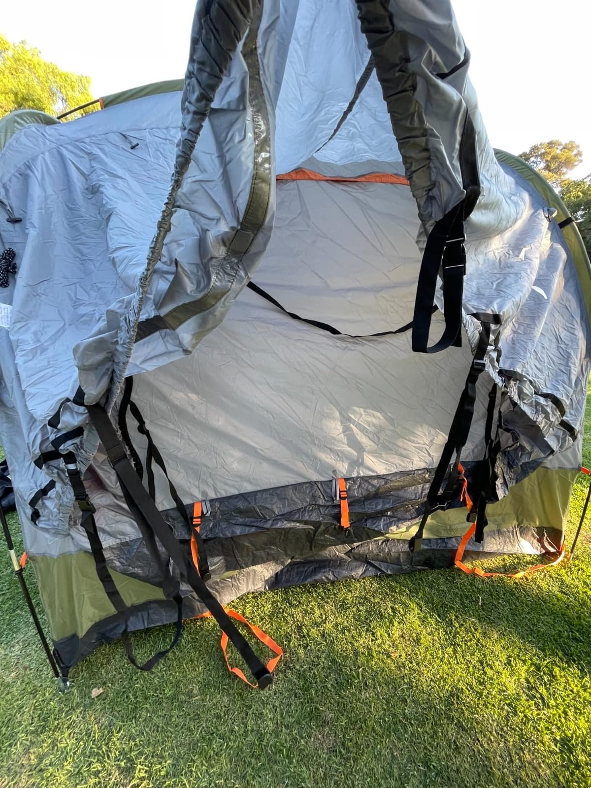 GoHimal SUV Tent, Car Tents for Camping 5-8 Person, Green | Waterproof PU3000mm, 8' W x 8' L x 7.2' H SUV Camping Tent Easy Set Up, Includes Rainfly and Storage Bag customer photo 1