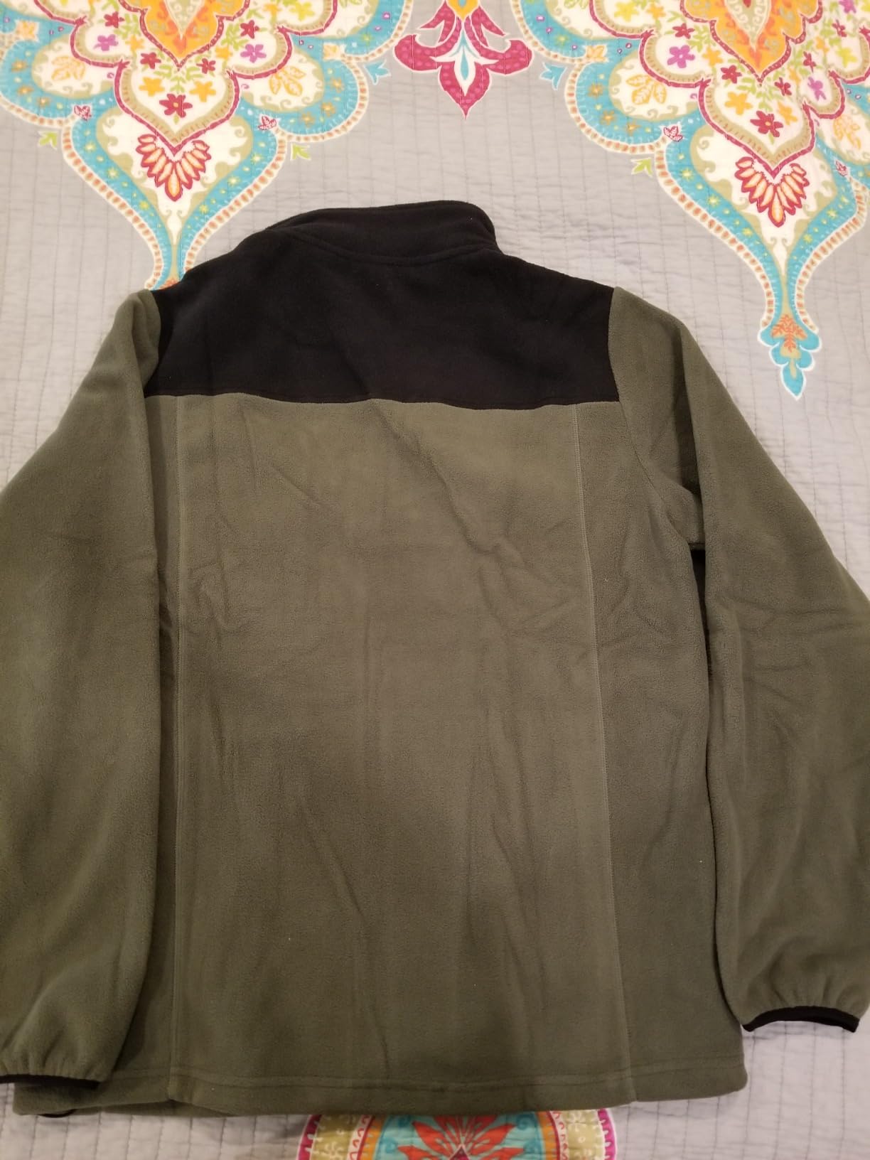 Pioneer Camp Men's Polar Fleece Jacket Full Zip Lightweight Hiking Outdoor customer photo 1