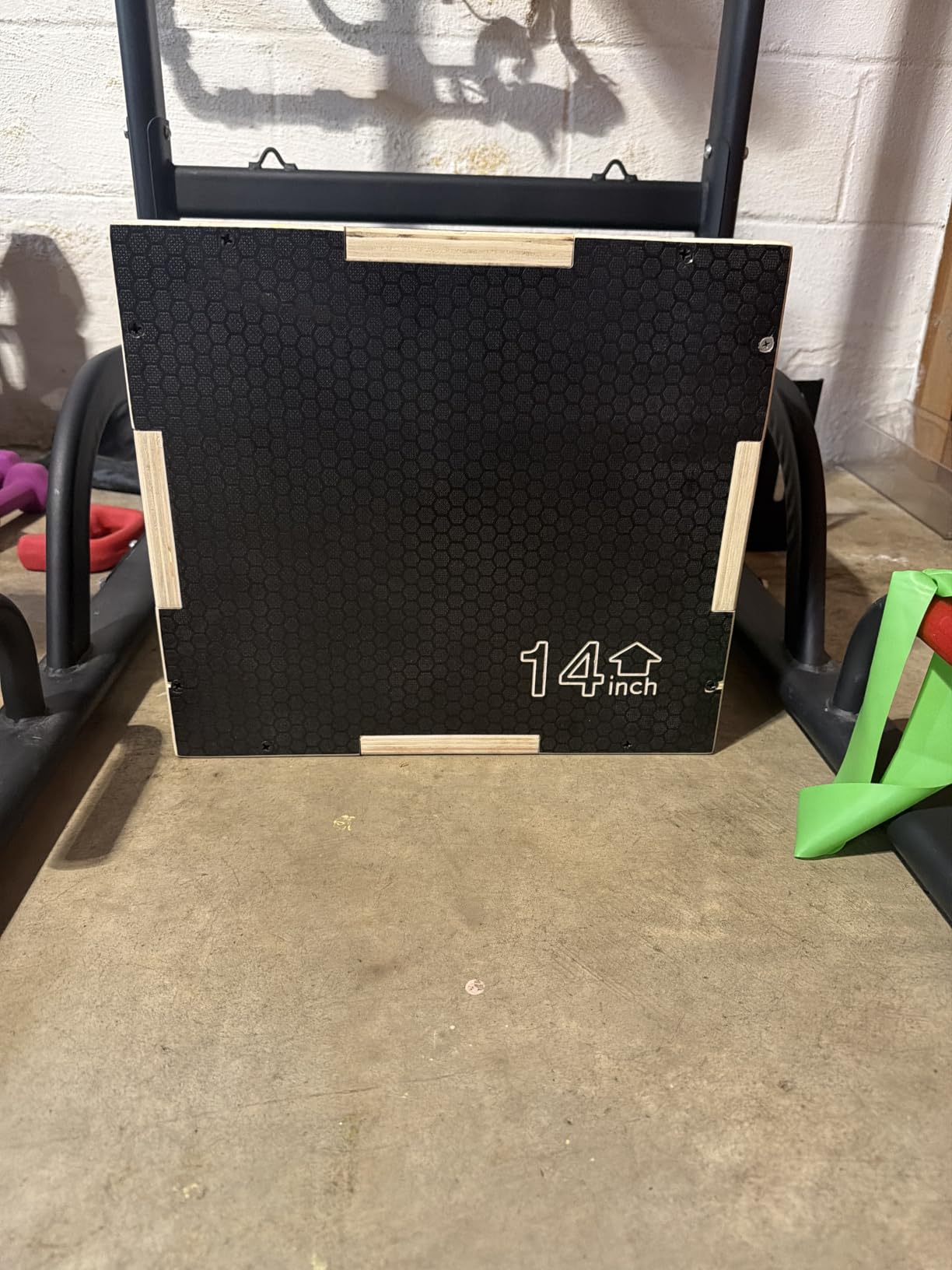Fitvids Non-Slip Wooden Plyo Box Jump Exercise Platform, Plyometric Workout Equipment for Home Gym, Training Step Box, Multiple Sizes customer photo 2