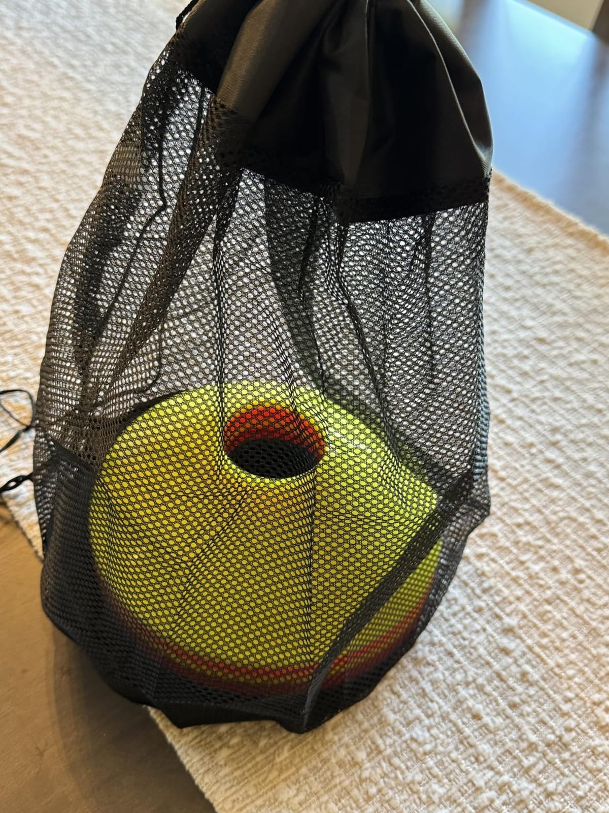 Ashsajkd(Set of 25/50/100) - Agility Soccer Cones with Carry Bag, Football Cones for Training, Basketball, Coaching, Agility Cones for Indoor and Outdoor Games customer photo 2
