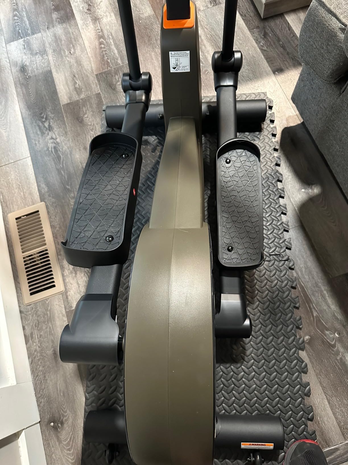 Niceday Elliptical Machine, Elliptical Exercise Machine for Home Use with Hyper-Quiet Magnetic Driving System, 20IN Stride, 16 Resistance Levels, 500LBS Loading Capacity, App Supported customer photo 2