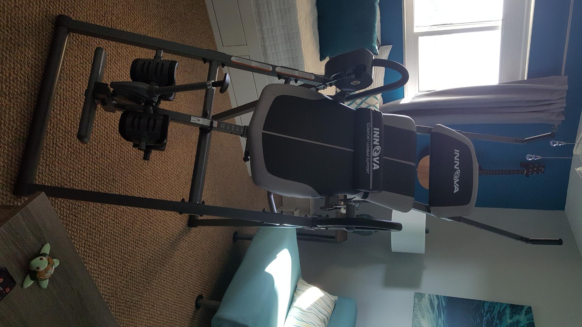 Innova Inversion Table with Stretch Bars for Optimal Slope Inversion and Full Body Stretch customer photo 2