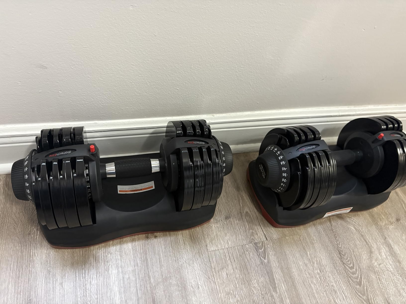 ATIVAFIT Adjustable Dumbbells Set, 5-88LB Quick Adjust Free Weights with Double Safety Lock & Anti-Slip Steel Handle, Space Saving Home Gym Equipment for Full Body Strength Training customer photo 1