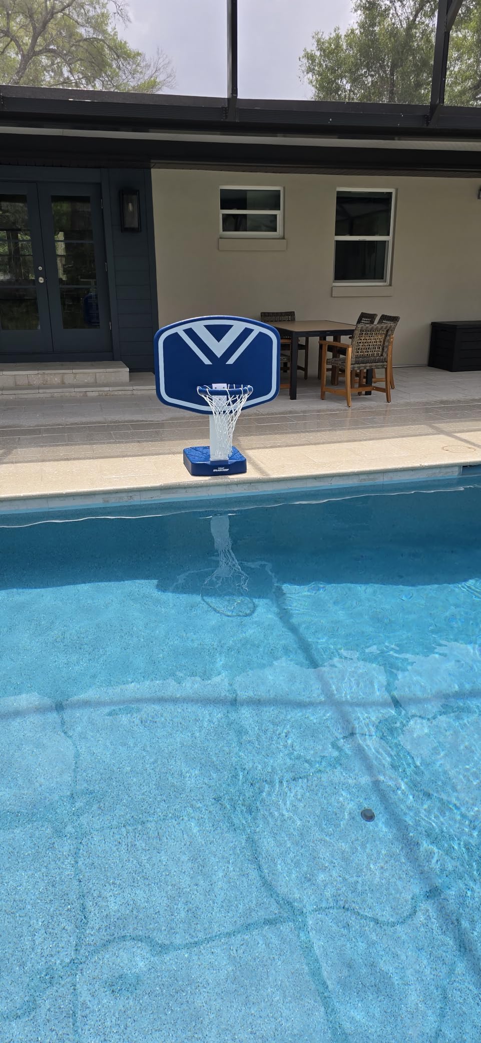 GoSports Splash Hoop 2-in-1 Pool Basketball Hoop & Volleyball Net Game Set customer photo 1